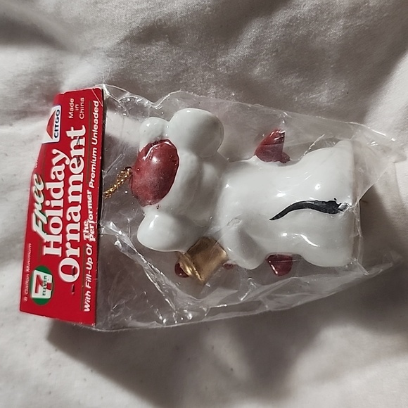 Set of 2 Vintage Holiday Ornaments Citgo 7-11 - Picture 5 of 5